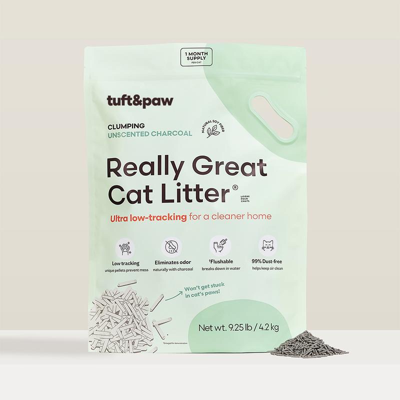 Flushable Tofu Cat Litter Pellets — Low-Dust, Low-Tracking, Easy Cleanup