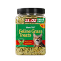 Natural Salmon Flavor Cat Grass Treats — Healthy Snack for Happy Cats