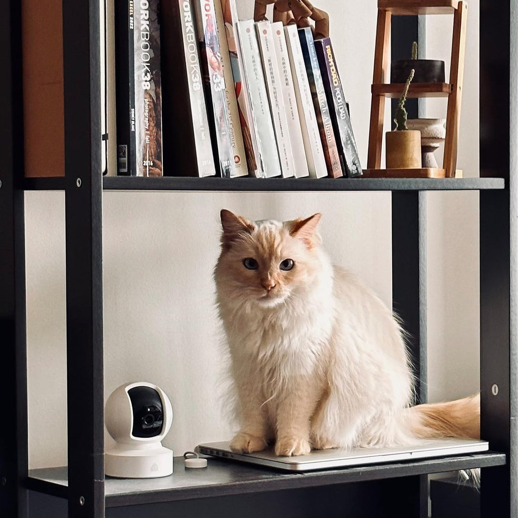 2K Indoor Pan/Tilt Security Camera – Baby Monitor & Pet Cam, Motion Tracking, 2-Way Audio, Night Vision