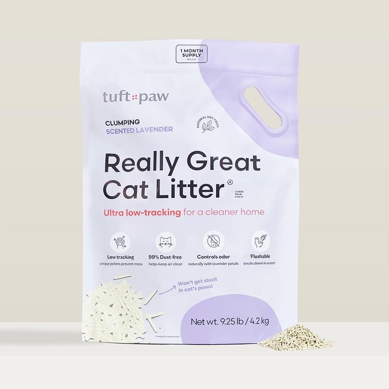 Flushable Tofu Cat Litter Pellets — Low-Dust, Low-Tracking, Easy Cleanup