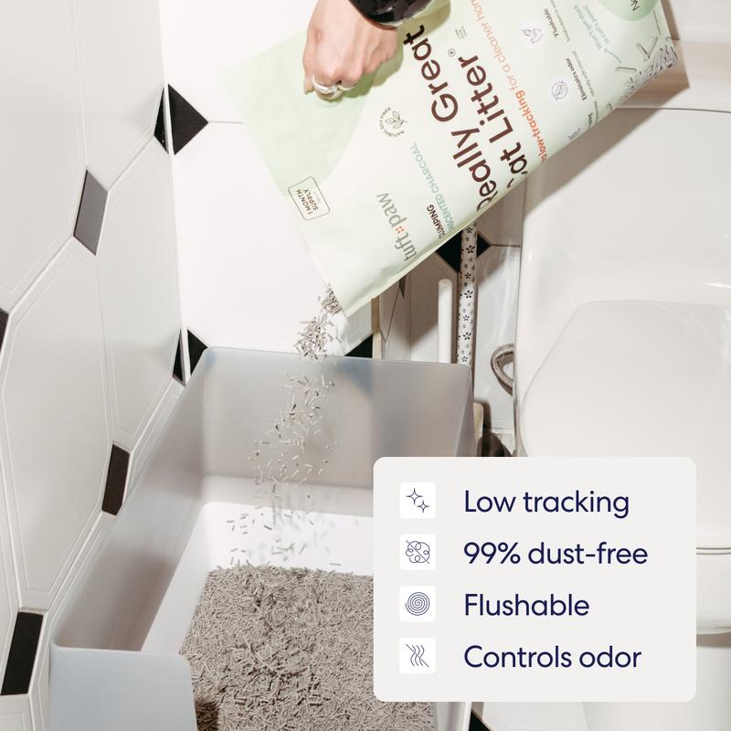 Flushable Tofu Cat Litter Pellets — Low-Dust, Low-Tracking, Easy Cleanup